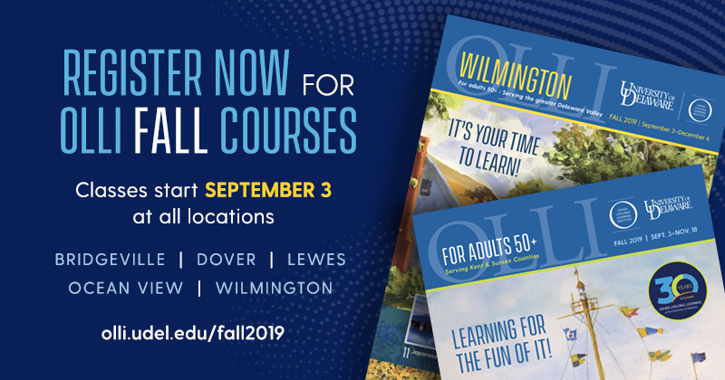 OLLI Fall registration banner