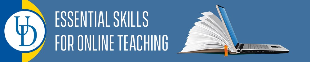 Essential Skills for Online Teaching banner