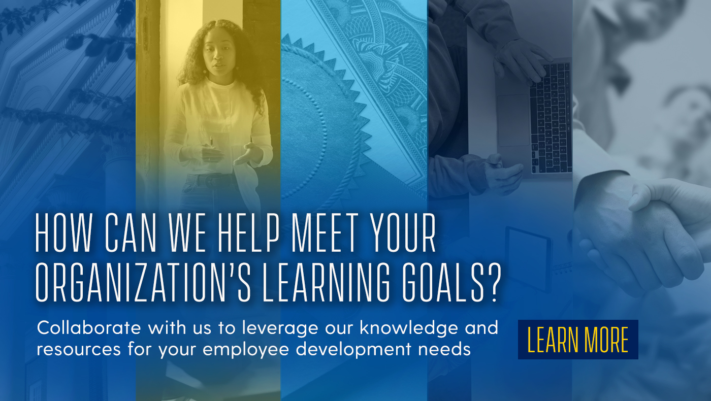 How can we help your organization's learning goals?