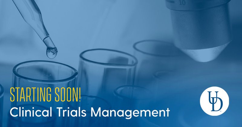 UD PCS Clinical Trials Management course