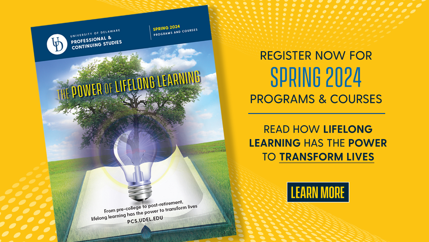 Register now for Spring 2024 programs and courses
