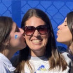 Allison Crook with her daughters